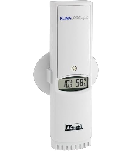 TFA Dostmann Sensore Temperatura Esterno Per Klimalogg Pro – Bianco Con Custodia Protettiva, 868 MHz, Fino A 100m - 4