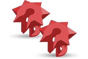 Bowmar Archery Nose Button, Extremely Light Weight, Creates Consistent Anchor Point, Two Sizes Included (Pink)…