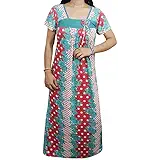 Indiatrendzs Women Nighty Hosiery Printed Summer Nightwear (Chest 38)