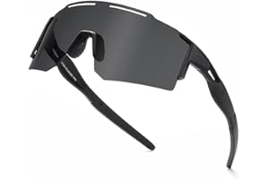 TAISYANGHAO Sportbrille-Sonnenbrille Herren-Damen-Fahrradbrille-Sunglasses men-Polarisiert-Schnelle Brille,UV400-Schutz, Leichter, langlebiger TR90-Rahmen, Hartschalen-Etui