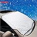 Produktbild Aoforz-uk Winter Heißer SUV 100 cm * 147 cm Auto Fenster Schnee Sonnenschutz Abdeckung Auto Fenster Sun Reflektierende Schatten Windschutzscheibe Für Mazda Sonnenschutz