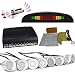 Produktbild Auto Parkplatz Reverse Backup Radar System mit 8 Parking Sensor hinten Summer Alarm Einparkhilfe Rückfahrkamera Hilfe LED Display Kit