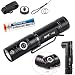 Produktbild ROFIS adjustable-head Flashlight TR18 CREE XP-L HI V3 LED 1100 lumens Detachable Magnets Tail Torch (TR18 + 3400 mAh)