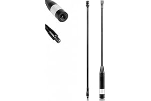 MESHNOLOGY 868MHz Meshtastic LoRa Antenna 10dBi High Gain, 40cm Long Range SMA Male Omni Whip for Hel tec V 3 ESP 32 - Durable & Flexible (1PCS,Black)