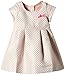 United Colors of Benetton Baby-Girls Diamond Print Dress, Off-White (Cream), 0-3 Months (Manufacturer Size:1-3 Months)
