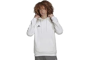 ‎ADIDAS adidas Mężczyźni Entrada 22 Sweat Hoodie, White / Black, L
