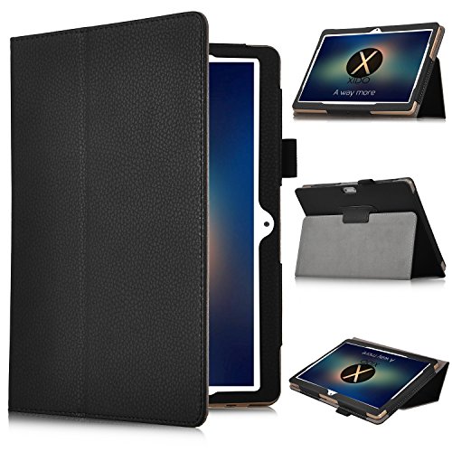 Artizlee 10 Zoll 9.6 Hülle / Case, KuGi ® Artizlee 10 Zoll 9.6 / XIDO Z90 Hülle - Multi-Angle Ständer Schlank-Buch PU-Leder-Abdeckungs-Fall für Artizlee 10 Zoll (9.6") Tablet PC ATL-26 / Acepad 10 Zoll (9.6") Tablet PC / XIDO Z90, Anteck 9.6, 10 Zoll (9.6"), Anteck 9.6 Tablet Pc .(Schwarz)