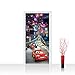 Produktbild Vlies Türtapete 91x211 cm PREMIUM PLUS Tür Fototapete Türposter Türpanel Foto Tapete Bild - DISNEY/PIXAR Cars Lightning McQueen Kindertapete Autos - no. 996