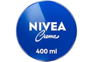 NIVEA Creme Crema multiuso 400 ml, Crema NIVEA classica a base di Eucerit, Glicerina e Pantenolo, Crema corpo, viso e mani dermatologicamente testata per tutta la famiglia