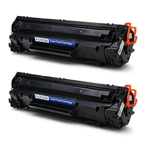 Aoioi Compatible Reemplazo para HP 79A CF279A Cartuchos de t  ner Compatible para HP LaserJet Pro MFP M26nw  M26a  HP LaserJet Pro M12w  M12a - 2 Negro