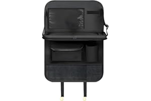 Adunsiaoto Rücksitz Organizer Mit Tablet, Autositz Organizer, Auto Rückenlehnenschutz Und Organizer, Unterstützung Multi Pocket Organisator, Rückenlehnenschutz Auto Kinder, Auto Rücksitz Organizers