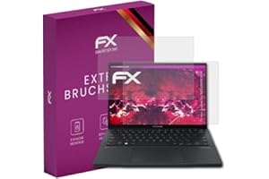 atFoliX Glasfolie kompatibel mit Asus Zenbook Duo OLED UX8406 2024 Panzerfolie, 9H Hybrid-Glass FX Schutzpanzer Folie (1er Set)