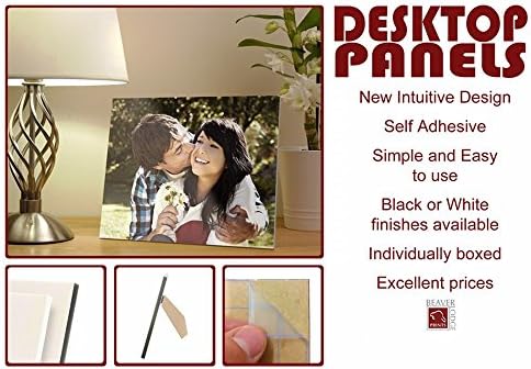 Beaver Lodge Desktop White Edged Photo Panel A4