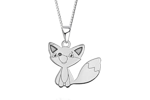 FANTASTIC NAILS COSMETIC COLLECTIONS Kinder Mädchen Halskette 925 Sterling Silber Kette mit Anhänger