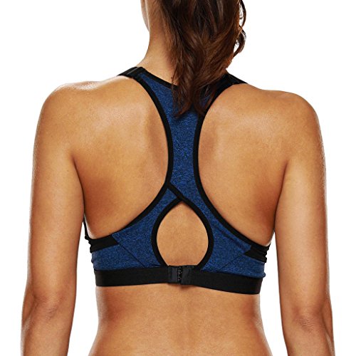 Attraco Damen Mittlerer Halt Sport-BH Active Fitness BH Ohne Bügel - 2