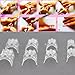 60pcs Acrylic French Nail Form Tips for acrylic nail art tips design decoration Mosaic