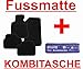 Produktbild SCHNÄPPCHEN Passform Fussmatte schwarz + TRIO Kombitasche für das von Ihnen ausgewählte Fahrzeug, siehe Artikelbeschreibung