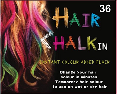 Boolavard Haarkreide 36 Farben Set Hairchalk Haar Kreide - 3