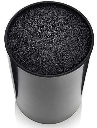 Bluespoon Messerblock mit Borsteneinsatz | Ø ca. 11 cm Höhe ca. 18 cm | Verstauen Sie Ihre Messer einfach und stilvoll - 4