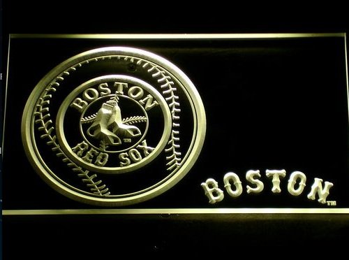 Preisvergleich Produktbild Boston Red Sox Neon LED Zeichen Werbung Neonschild Gleb