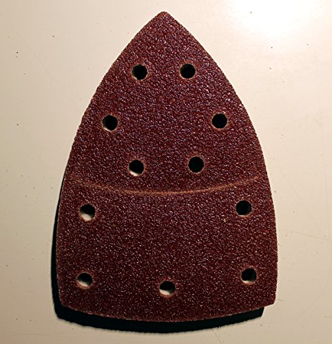 60 Blatt Klett Prio Schleifpapier 105x152mm + 1 Blatt Gratis 11-Loch Körnung gemischt je 10 Blatt K40/K60/K80/K120/K180/K240 - 2