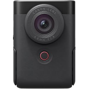 Canon PowerShot V10 13.1 MP Digital Camera with CMOS Sensor|13.1MP | 4K Vlogging Camera - Black