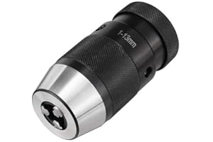 Gloriashoponline MANDRINO PROFESSIONALE 1-13 MM AUTOBLOCCANTE PER TRAPANO A COLONNA