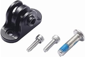 DYMOECE Adaptador de montaje combinado para bicicleta, adaptador de cámara para Garmin Edge 200 500 510 520 800 810 820 1000, compatible con cámara de acción GoPro Sport y soporte Bryton