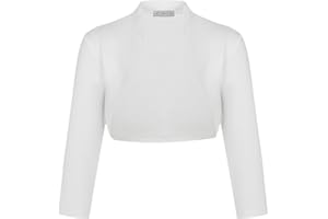 fuinloth Boléros Femme Mariage Chic Ete Elegant 3/4 Manche Bolero