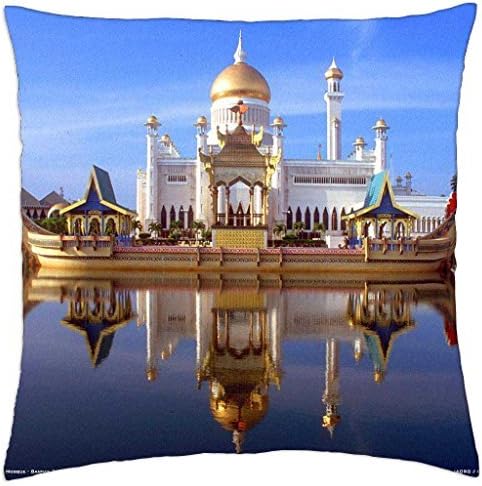 Islamic, India - Throw Pillow Cover Case (16" x 16")