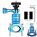 Produktbild Homeet Fahrrad Halterung Actioncam Fahrradhalterung Aluminum Alloy Kamerahalter mit 1/4 Zoll Adapter für GoPro SJCAM Garmin Virb XE DBPOWER für 20mm-35mm Fahrrad Lenker Halterung (Blau)