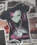 Bill Chains Girlie Used Look (T-Shirt Gr�sse Xs) - Tokio Hotel