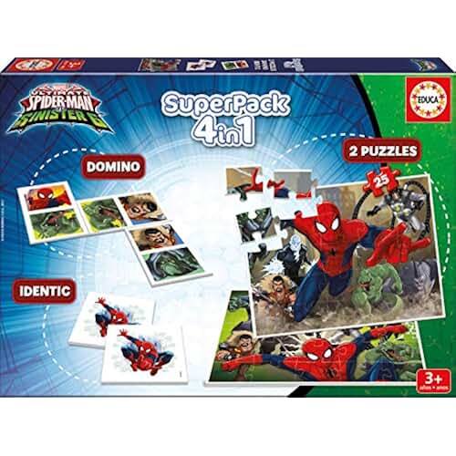 Amazon.es Spiderman Juegos de mesa Juguetes y juegos