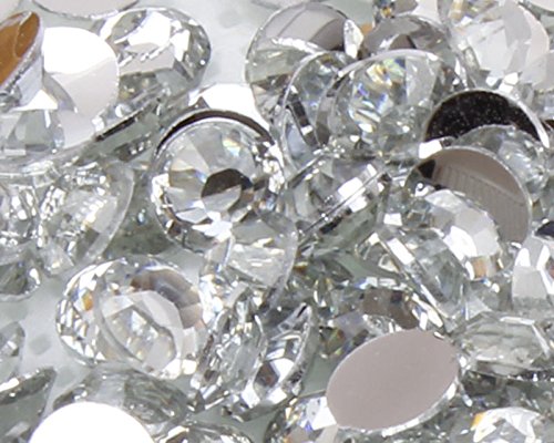 Ardisle 20000 X 2Mm Clear Silver Rhinestones Crystal Gems Round Bulk Lot