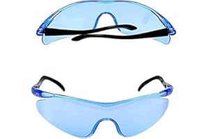 XLKJ 6 Pezzi Occhiali da Gioco Bambini，Occhiali da Gioco Bambini Occhiali di Sicurezza per Bambini