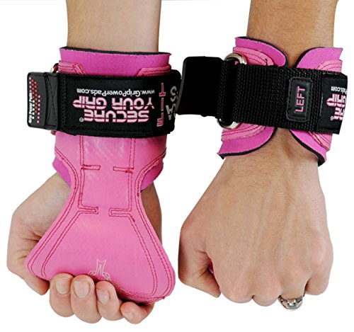 Cobra Grips Gewichtheben Handschuhe, Grippad Hochleistung Gurte, Alternative zu Poweranheben Haken, Poweranheben, für Kreuzheben mit Integrierte, verstellbare gepolsterte Handgelenksstütze Unterstützung. *PATENTED* – Produkt von Grip Power Pads®. Kein Rutsch gepolsterten Trägern für Bodybuilding 1 Jahr problemlosen Austausch Garantie. Alternative für Trainingshandschuhe - 8