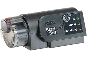 Hydor Mangiatoia Automatica per Acquari EKOMIXO, Cibo Pesci, 90 ml, Max 3 Somministrazioni al Giorno