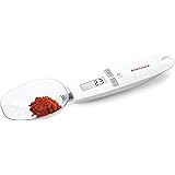 Soehnle Cooking Star Bilancia cucina digitale a cucchiaio, Bilancia da cucina con ripartizione a 0,1 g e portata max di 500 g