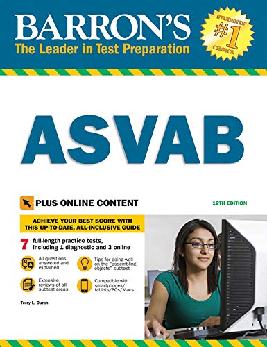 Preisvergleich Produktbild Barron's ASVAB with Online Tests