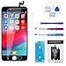 Produktbild Beefix Kompatibel mit iPhone 6S Display Schwarz 4,7", LCD 3D Touchscreen Digitizer Assembly mit Reparatur-Tools und Displayschutzfolie MEHRWEG