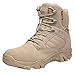 Produktbild Herren Stiefel Tactical Boot Outdoor Wanderschuhe Cargo Schnürhalbschuhe Rutschfest Outdoorschuhe Schwarz Khaki 38-46