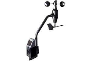 ECOWITT Stazioni meteorologiche, sensore Esterno Wireless per velocità e direzione del Vento - Solo Accessorio, Non Utilizzabile da Solo WH68