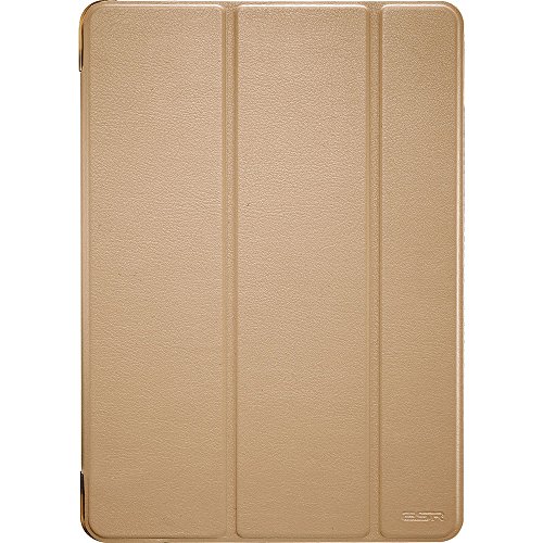 iPad Pro 12.9 (2015 Moell) Hülle, ESR® Auto Schlaf/Aufwachenen Funktion PU Ledertasche mit Translucent Rücken Abdeckung (Silikon Rahmen + Hart PC Zurück) mit Kühlloch Schutzhülle für iPad Pro 12.9 (Braun) - 9