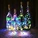 Produktbild TianranRT 2M 20LED Solar Kork Wein Flasche Stopper Kupfer Draht Schnur Lichter Fee Lampen (Mehrfarbig)