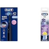 Oral-B iO 2 Şarjlı Diş Fır&ccedil;ası &ndash; Gece Siyahı + Oral-B iO Radiant White Beyaz Diş Fır&ccedil;ası Yedek Başlığı 4 Adet