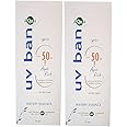 New Uv Ban Aqua Rich SPF 50 Sunscreen Gel (Pack of 2) 50Gm