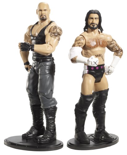 WWE Mattel 2 Pack Series 7 The Straight Edge Society - CM Punk and Luke Gallows Action Figures