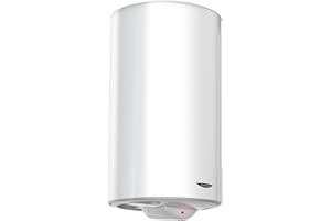 Ariston SAGEO 150 L - Chauffe-eau Électrique Vertical Mural 150L - Ø560mm - Résistance Steatite Anticalcaire - Installation en eaux dures - NF Performance 2** - Conçu pour être installé en France