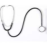 VZN TY-S01 Single Sided Stethoscope | Aluminum Chest Piece | Chrome Plated Brass Binaural | Durable PVC Y Pipe | Blood Pressure &Ouml;