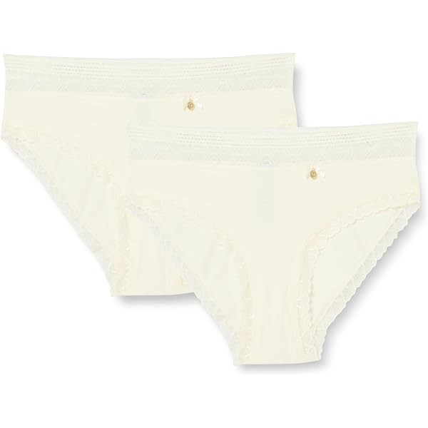 Dagi Damen Hipster Slips 2er-Pack – Aus Weichem Modal-Jersey, Normale Bundhöhe | Größen XS-3XL
